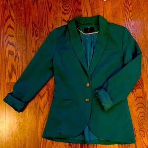 Emerald blazer by H&M